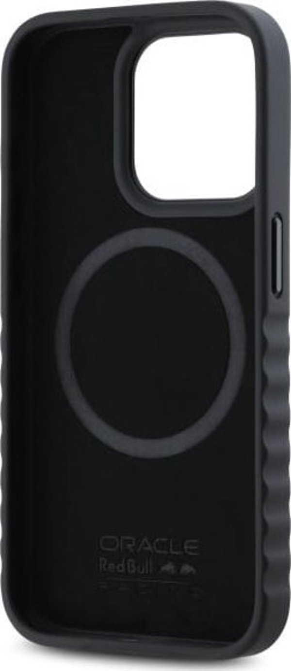 Red Bull Θήκη για iPhone 15 Pro Max 6.7" MagSafe Δερμάτινη Σκληρή - Μπλε Ναυτικό/Κόκκινο