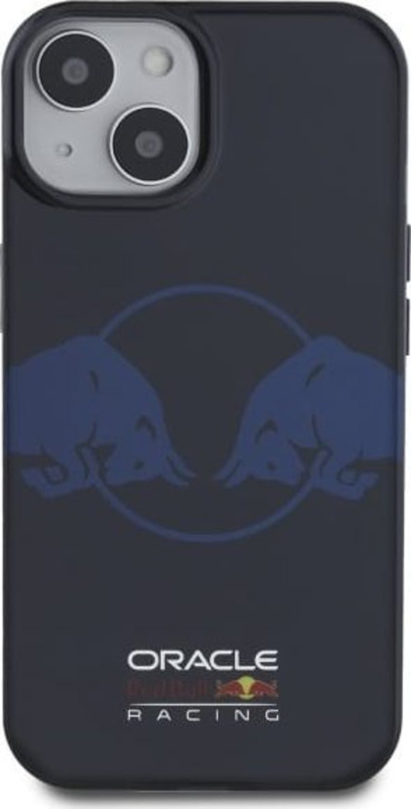 Red Bull RBHMP15S24HIDBV iPhone 15 6.1" σκληρή θήκη navy blue/navy IML Two Bulls MagSafe