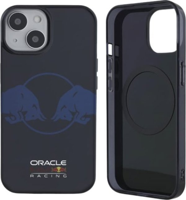 Red Bull RBHMP15S24HIDBV iPhone 15 6.1" σκληρή θήκη navy blue/navy IML Two Bulls MagSafe