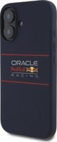 Θήκη Σιλικόνης Red Bull για iPhone 16 6.1" με MagSafe - Navy με Οριζόντιο Λογότυπο