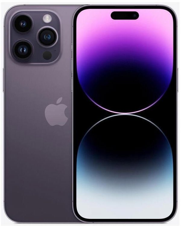 REFURB. PHONE IPHONE 14 PROMAX/128GB PURP. GR.A APPLE RENEWED