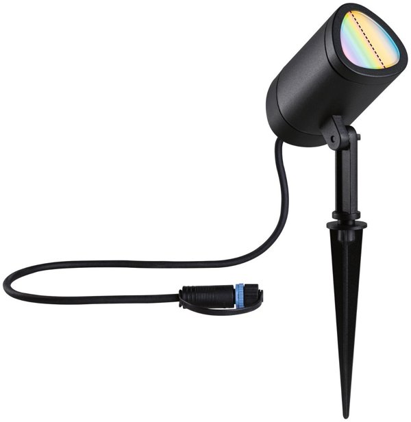 Reflektor ogrodowy Plug & Shine SHIRA LED SH Zigbee RGBW 6.5W 500lm IP65 24V antracyt