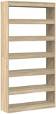 vidaXL Ράφι Sonoma Oak από ξύλινο σύνθετο υλικό, 100x30x198 εκ