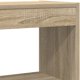 vidaXL Ράφι Sonoma Oak από ξύλινο σύνθετο υλικό, 100x30x198 εκ