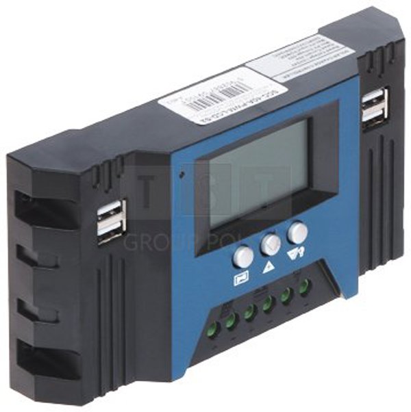 REGULATOR SOLARNY LADOWANIA AKUMULATOROW SCC-40A-PWM-LCD-S2