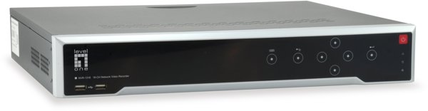 Rejestrator LevelOne Rejestrator wideo sieciowy 16-Kanal/ 4xHDD/12MP/GEMINI