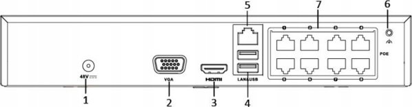 Rejestrator Hikvision Rejestrator IP Hilook by Hikvision 4MP NVR-8CH-4MP/8P