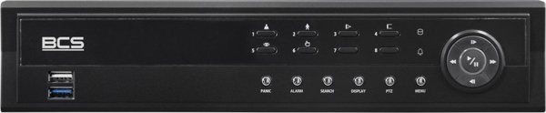 BCS NVR Καταγραφικό IP 8 Καναλιών BCS-U-NVR0802-A-4K-8P, 12Mpx, 6TB, Ultra Series
