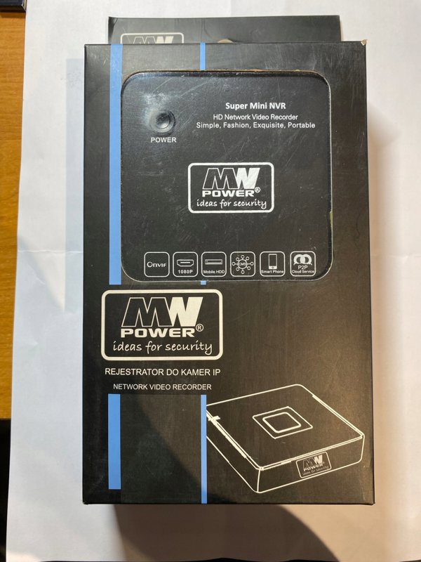 Rejestrator sieciowy, NVR-08mini PA