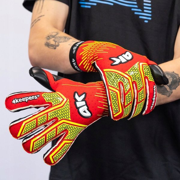 Γάντια 4keepers Neo Elegant Lava RF2G junior Mεγέθους S