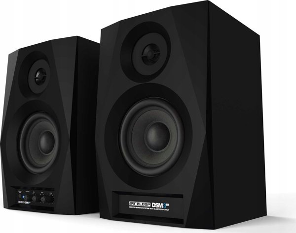 Reloop DSM-3 BT Ενεργά Studio Monitor Ηχεία με Bluetooth, Μαύρα