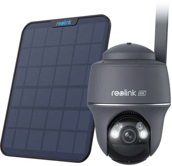 REOLINK bezpečnostní kamera Go Series G440, Go Ultra, 8MP 4G LTE, Solární panel 2, šedá