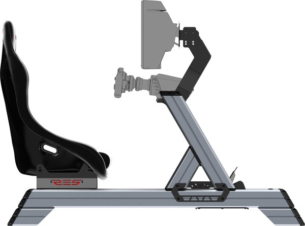 RES-TECH Smart Cockpit + GT Seat Bundle - schwarz