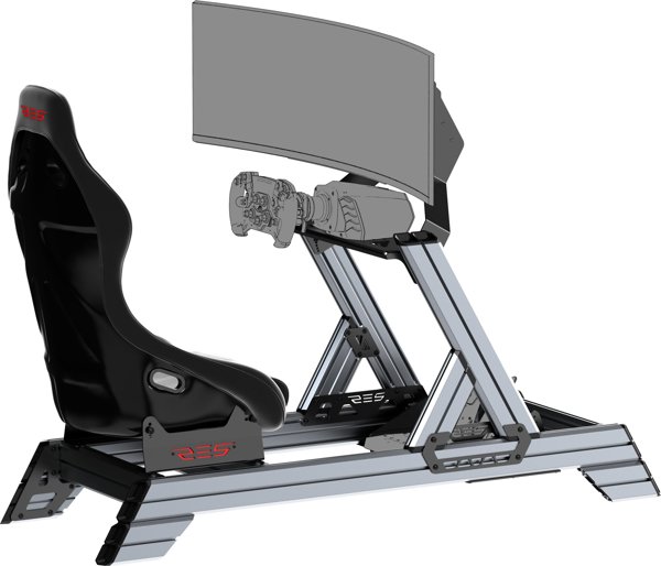 RES-TECH Smart Cockpit + GT Seat Bundle - schwarz