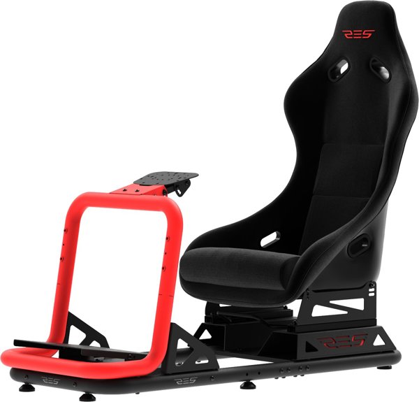 RES-TECH Simply GT-Cockpit, mit GT-Sitz - schwarz