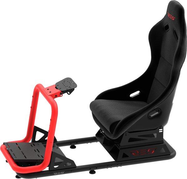 RES-TECH Simply GT-Cockpit, mit GT-Sitz - schwarz