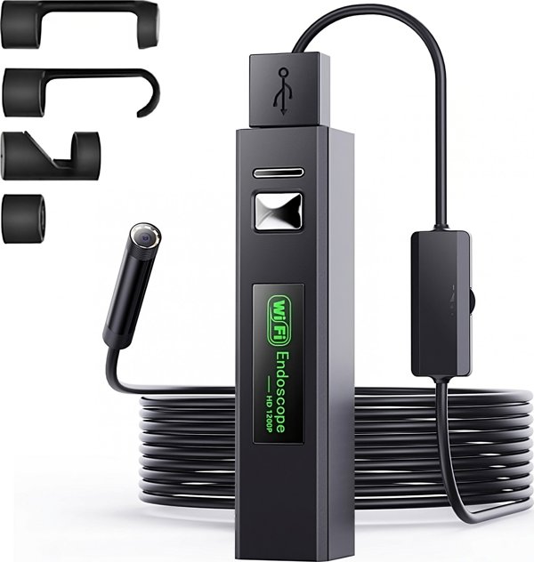 Retoo KAMERA INSPEKCYJNA ENDOSKOP ANDROID 5M Wi-Fi IP68 8MM