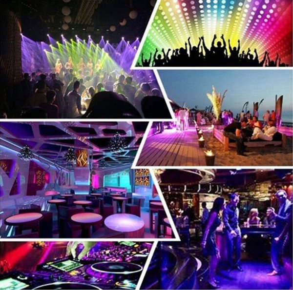 Retoo KULA DISCO DYSKOTEKOWA PROJEKTOR LED RGB + PILOT