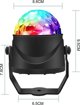 Retoo KULA DISCO DYSKOTEKOWA PROJEKTOR LED RGB + PILOT