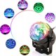 Retoo KULA DISCO DYSKOTEKOWA PROJEKTOR LED RGB + PILOT