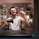 Retoo Βάση/στήριγμα για ακουστικά με RGB, USB hub