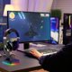 Retoo Βάση/στήριγμα για ακουστικά με RGB, USB hub