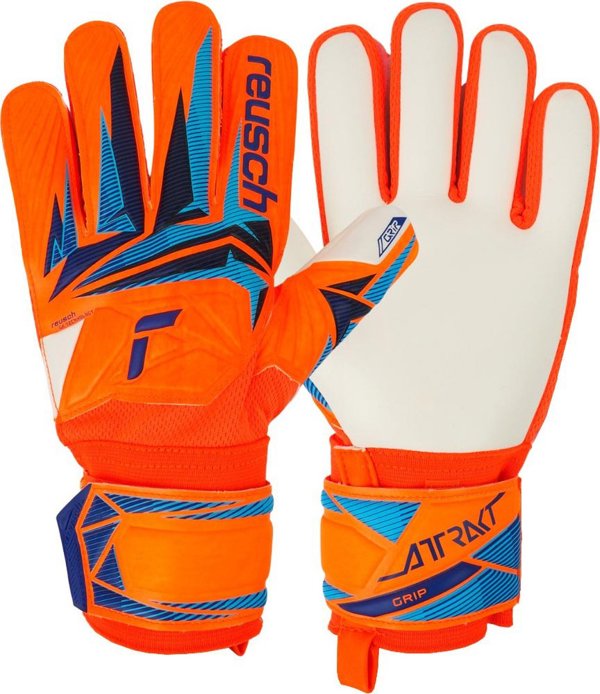 Reusch γάντια τερματοφύλακα Reusch Attrakt Grip Junior πορτοκαλί 5672814 2290 4