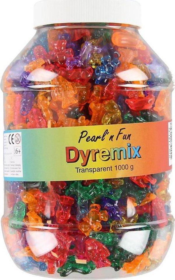 Revell Pearl`n fun μίγμα ζώων διαφανής κουβάς 1000g
