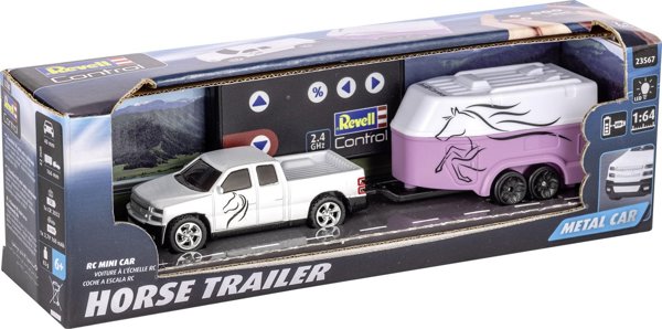 Revell Mini Τηλεκατευθυνόμενο Αυτοκίνητο με Τρέιλερ για Άλογα, 23567