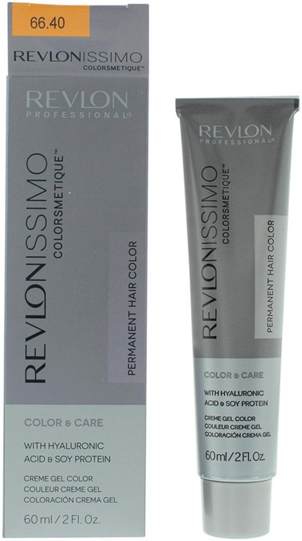 Revlon, Revlonissimo Colorsmetique, Permanent Hair Dye, 66.40 Intense Copper, 60 ml For Women