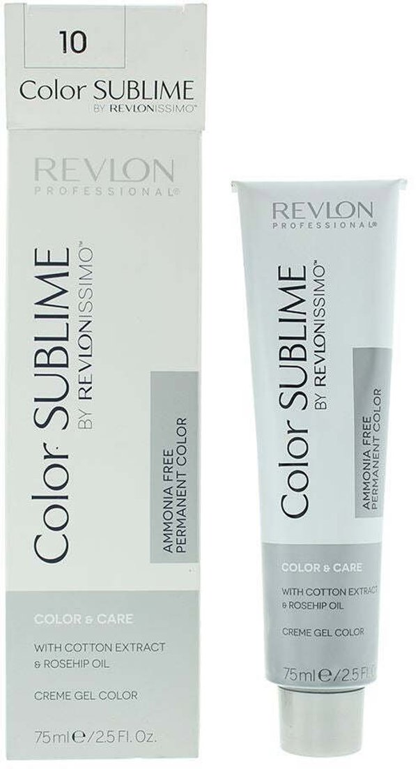 Revlon, Color Sublime, Permanent Hair Dye, 10 Lightest Blonde, 75 ml For Women