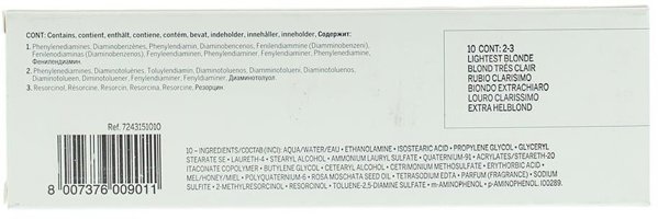 Revlon, Color Sublime, Permanent Hair Dye, 10 Lightest Blonde, 75 ml For Women