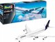 Revell Μοντέλο Αεροπλάνου Airbus A340-300 Lufthansa New Livery, Κλίμακα 1/144, Πλαστικό Συναρμολογούμενο Σετ