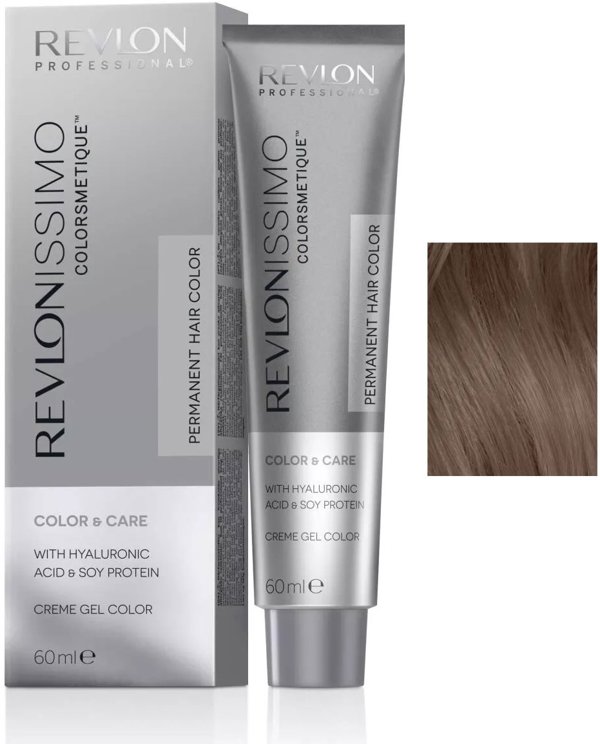Revlon, Revlonissimo Colorsmetique, Permanent Hair Dye, 5.12 Light Pearly Brown, 60 ml For Women