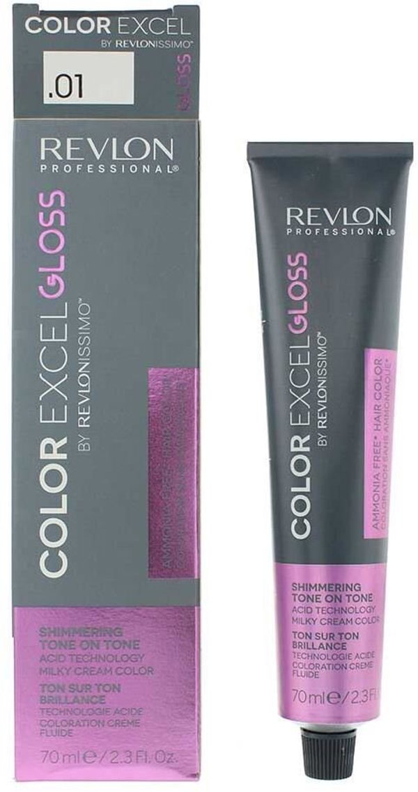 Revlon, Color Excel Gloss, Hair Colour Gloss, 01 Anti-Orange, Anti-Orange Toning, 70 ml For Women