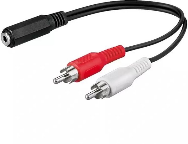 RF010 3 5mm -2xRCA 1 5m RF010 (4752219012010)