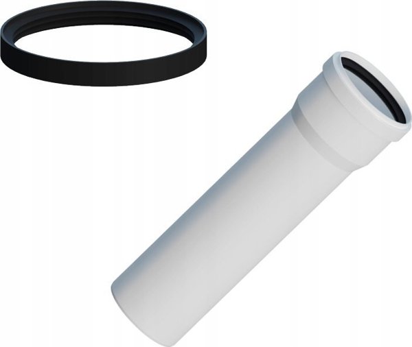 Ricom Σωλήνας Ευθείας PP L2000 DN80 με Στεγάνωση 2000mm