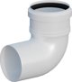 Ricom Γωνία Εξάτμισης PP 80mm 87° για Λέβητες Συμπύκνωσης