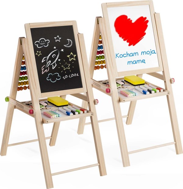 Πτυσσόμενος μαγνητικός πίνακας κιμωλίας Ricokids