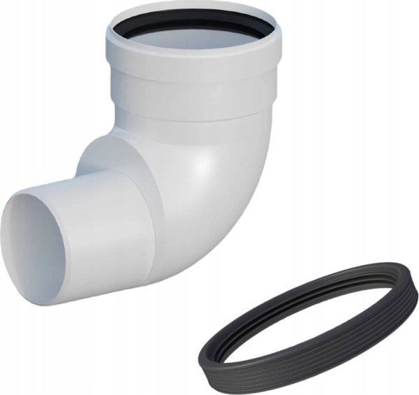 Ricom Συστολή PP 87ST Κόκκινο DN60/80 με Φλάντζα