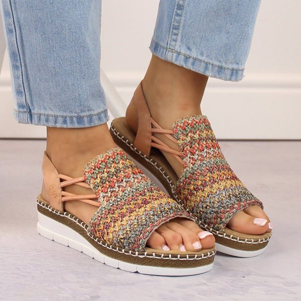 Rieker Sandals V1241-90 Wielokolorowe 41