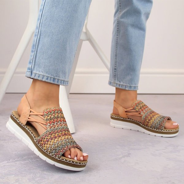 Rieker Sandals V1241-90 Wielokolorowe 37