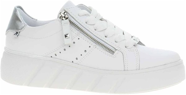 Rieker Sneakers W2605-80 λευκά