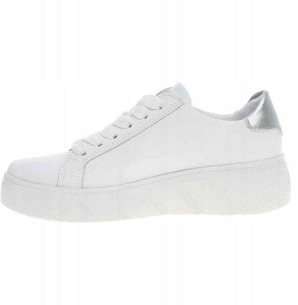 Rieker Sneakers W2605-80 λευκά