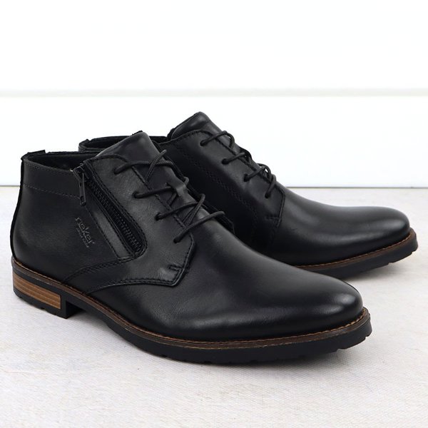 Ανδρικά Παπούτσια Rieker 14609-00 Casual Μαύρα, Μέγεθος 44
