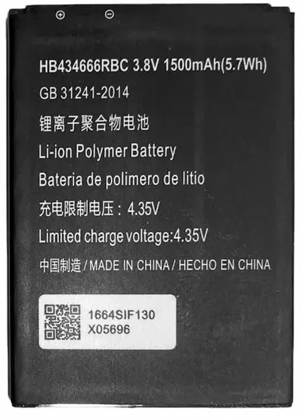 Riff HB434666RBC Analoga akumulators priekš Huawei Modema E5573 / E5575 / E5576 / E5577 / E5776 1500mAh