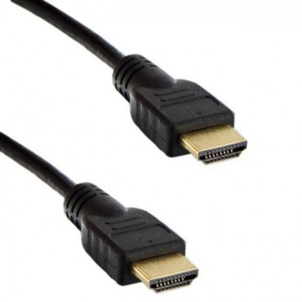 Riff HDMI Vads V1.4 Ar Internetu ar Filtru type A - 19/19 male/male Gold Platted 5m Melns (Bulk) 4752219006712