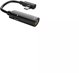 Riff Audio Adapteris - Pareja Type-C uz Type-C (ligzda uzladei) + austinas 3 5 mm (ligzda) Black 4752219008297