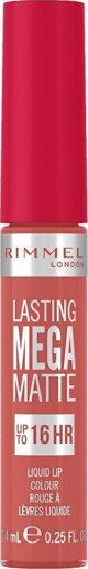 Rimmel Lasting Mega Matte Κραγιόν 600 Coral Sass 7,4ml