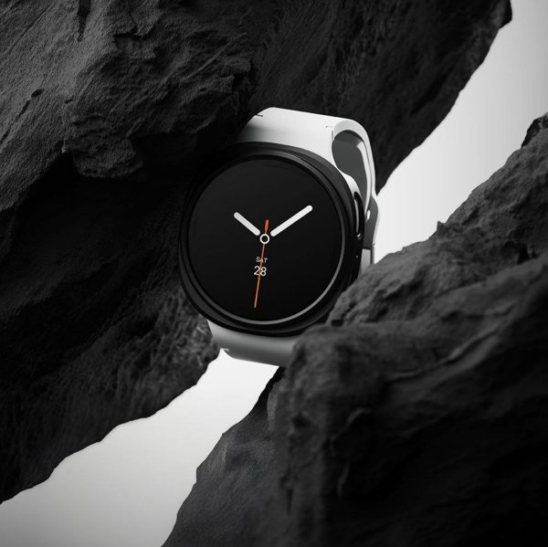Ringke Slim Θήκη Προστασίας για Galaxy Watch 8 (44mm) - 2-Pack Διάφανο & Ματ Μαύρο